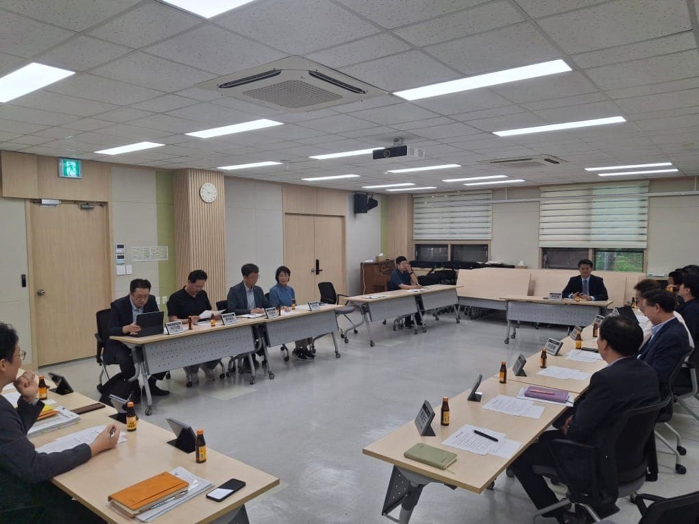 과천시, 지식정보타운 기업과 냉방 간담회 사진 1